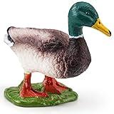 LC JoyCre Mallard Duck Figurines Plastic Duck Toy for Kids Farm Animal Figurines Toy for Toddlers Teaching Tools Educational Gift 3 4 5 6