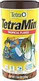 TetraMin Nutritionally Balanced Tropical Flake Food for Tropical Fish, 7.06 oz (pack of 1)