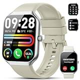 Smart Watch(Answer/Make Call), 1.96" HD Smartwatch for Men Women, 2024 Fitness Activity Tracker with 110+ Sport Modes/Heart Rate/Sleep Monitor/Pedometer, IP68 Waterproof Fitness Watch for Android iOS