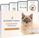 Wisdom Panel Complete: Comprehensive Cat DNA Test kit for 45 Health Genetic Health Conditions, 70+ Breeds and populations, 25+ Traits, Blood Type - 1 Pack