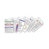 Mini EMT/First Responder Vertical Badge Card Set - 6 Cards