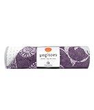 Yogitoes Yoga Mat Towel - Lightweight, Quick Drying Microfiber, Non Slip Skidless Technology, Use in Hot Yoga, Vinyasa and Power, 71 Inch (180cm), Geija Purple