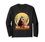 Holiday 365 Halloween Bloodhound Dog Pumpkin Long Sleeve T-Shirt