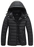 TDYPCI Women's Waterproof Puffer Jacket Quilted Warm Winter Coat Ultra Light Weight Short Down Jacket