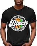 ELDPS Black History T Shirts for Men: Black History Month Shirt African American Freedom Short Sleeve Tops