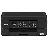 Brother Wireless All-in-One Inkjet Printer, MFC-J491DW, Multi-function Color Printer, Duplex Printing, Mobile Printing,Amazon Dash Replenishment Enabled, Black, 8.5 (MFCJ491DW)