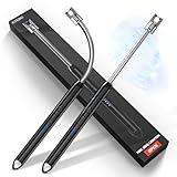 KTEBO® 2 Pack Plasma Arc Electric Lighters Rechargeable - USB Long Reach for Scented Candles, BBQ Grill &Camping - Windproof Design Lighters
