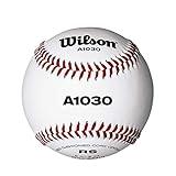 WILSON Sporting Goods Champion Series Baseballs, A1030, SST (One Dozen), White Pearl