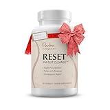 Paulina FITNESS Reset Overnight Digestive Aid, Bloating Relief, & Gut Health Supplement | Natural Detox & Digestive Cleanse to Support Weight Management and Relieve Constipation | 90 Capsules