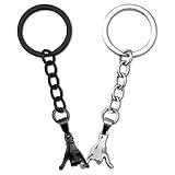 Uerifr Couple Gifts for Boyfriend Girlfriend Romantic Pinky Promise Keychain Gifts for Couples Wedding 1 Year Anniversary Valentines Day Birthday Gift for Husband Wife Matching Keychains for Couples