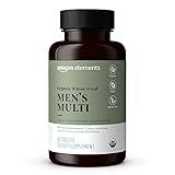 Amazon Elements Organic Whole Food Men's Multi, 60 tablets