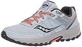 Saucony Women's Excursion TR14 Trail Running Shoe, Sky | Coral, 9