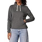 Amazon Essentials Women's Regular-Fit Fleece Pullover Hoodie (Available in Plus Size), Charcoal Heather, 5X