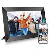 Uhale 10.1" Digital Picture Frame with 32GB Storage Support SD Card, Electronic Photo Frames with 1280x800 HD IPS Touch Screen, Instantly and Securely Share Memories, Send Wishes from Anywhere