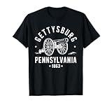 Gettysburg Pennsylvania 1863 Battlefield war civil history T-Shirt