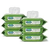 FitRight Personal Cleansing Wipes with Aloe (8x10 inch) | 600 Pieces Moisturizing Body Wipes for Adults Bathing and Incontinence Cleaning | Unscented Cloth Adult Wipes for Elderly Care