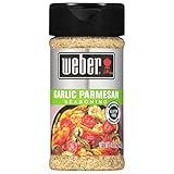 Weber Garlic Parmesan Seasoning, 4.3 Ounce Shaker