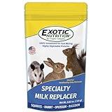 Exotic Nutrition Specialty Milk Replacer 8.8 Oz - - Healthy Powdered Formula - Ideal for Squirrel, Rabbit, Opossum, Raccoon