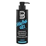 L3 Shaving Gel - Straight Razor Shave Gel - Non-Irritating - Refreshing Smell - No Hot Towel Necessary - Level Three Razor Gel (Aqua)