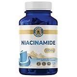 Vykee Nutrition Niacinamide Capsules – 500mg High-Potency Vitamin B3 | Vegan, Non-GMO | Supports Energy Metabolism, Skin Health & Cellular Repair | 120 Capsules