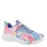 Skechers girls Dreamy-lites Sunny Groove Sneaker, Lavender/Multi, 13 Little Kid US