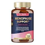 Totaria Complete Menopause Supplements for Women, 40-in-1 Hormone Balance for Women Night Sweats Relief*, Hot Flashes, w/Black Cohosh, Probiotics, DIM, Vitex, Dong Quai, Red Clover, 120 Capsules