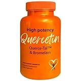 Advanced Bionetix Querce-Tal™ Quercetin + Bromelain 120 Veg Capsules | High Potency Enhanced Absorption Bioavailability. Supports Anti-Oxidant, Flare up Events, Heart Immune Health, Packaging May Vary