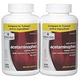 Member's Mark 500mg Extra Strength Acetaminophen MegaSize 2Pack (600 Count Each) 7hm2Dcs