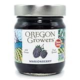 Oregon Growers Marionberry Fruit Spread - Marionberry Jam Made In Oregon, Blackberry Jam, Blackberry Fruit Spread, All Natural Ingredients, Non-GMO - 12 Oz (Pack Of 1)