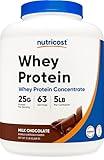 Nutricost Whey Protein Concentrate (Chocolate) 5LBS