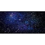 AWERT 36x24 inches Galaxy Aquarium Background Blue Starry Sky Universe Space Fish Tank Background Nebula Stars Terrarium Background