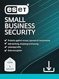 ESET Small Business Security | 2024 Edition | 5 Devices | 1 Year | Small Business Software | Server Protection | VPN | Ransomeware | Privacy | IOT Protection | Digital Download [PC/Mac/Android]