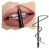 Runway Rogue Designer Liner Lip Pencil, Matte Soft Mocha Lip Liner Pencil and Lip Liner Sharpener, ‘Trendsetter’