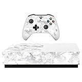 MightySkins Skin for Microsoft Xbox One S All-Digital Edition - Viper Snow | Protective, Durable, and Unique Vinyl Decal wrap Cover | Easy to Apply, Remove, and Change Styles | Made in The USA