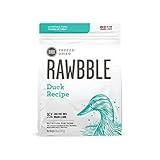 BIXBI Rawbble Freeze Dried Dog Food, Duck Recipe, 26 oz - 95% Meat and Organs, No Fillers - Pantry-Friendly Raw Dog Food for Meal, Treat or Food Topper - USA Made in Small Batches
