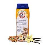 Arm & Hammer Tearless Kitten Shampoo for CatsNatural Cat Shampoo for Odor Control with Baking Soda, 20 Fl Oz Gentle Cleansing Kitten Shampoo in Sweet Almond Scent (Pack of 1)