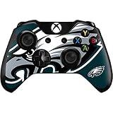 Skinit Decal Gaming Skin Compatible with Xbox One Controller - Officially Licensed NFL Philadelphia Eagles Large Logo Design
