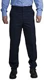 Red Kap mens Stain Resistant, Flat Front Work Utility Pants, Navy, 34W x 30L US