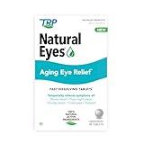 Natural Eyes Aging Eye Relief Fast Dissolving Tablets for Eye Health, Poor Night Vision, Tired Eyes, Dryness and Redness. 48 Count