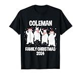 Coleman Family Name Gift - Coleman Family Christmas T-Shirt