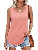 Summer Tops for Women 2024 Loose Fit Tank Top Fashion Spring Cruise Outfits Beach L