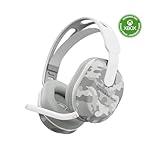 Turtle Beach Stealth 500 Wireless Gaming Headset Licensed for Xbox Series X|S, Compatible with Xbox One, Bluetooth, PC, Mobile, 40 Hr Battery, Memory Foam Cushions, Flip-to-Mute Mic – Arctic Camo