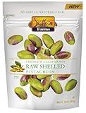 Setton Farms Naturally Raw Shelled Pistachios 20 oz Value Bag, No Shell Pistachios, Non-GMO Project Verified, Certified Gluten Free, Vegan and Kosher, Heart Healthy Snack, 20 Oz (Also perfect for making Dubai Chocolate)