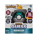 Ultra PRO Pokémon Trainer Guess: Unova Edition, I Will Guess It! Electronic Voice Recognition Guessing Brain Game Pokemon Go Digital Travel Board Games Toys - Talk to Your Poke Ball