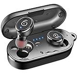 TOZO T10 (Classic Edition) Bluetooth 5.3 Wireless Earbuds with Wireless Charging Case IPX8 Waterproof Stereo Headphones in Ear Built in Mic Headset Premium Sound with Deep Bass, 32 Preset EQs via APP