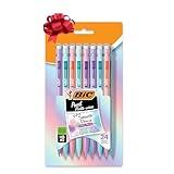 BIC Xtra Smooth Mechanical Pencils with Eriasers, Medium Point (0.7mm), No Smudge and Clean Erasing, Writes Smooth & Dark, Great Holiday Gift, 24-Count Gift Set