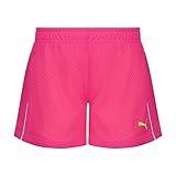 PUMA Girls' Little Active Short, Pink Glo, 5