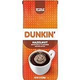 Dunkin' Hazelnut Flavored Ground Coffee, 12 Ounce (Pack of 1)