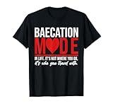 Cute Couples Trip Matching Vacation Baecation Vibes Gifts T-Shirt