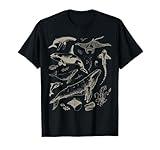 Retro Ocean Wildlife Shark Turtle Octopus Fish Animal Lover T-Shirt